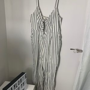 Striped Jumpsuit